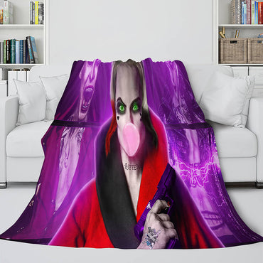 The Suicide Squad Flannel Fleece Throw Cosplay Blanket (Online Order Only)