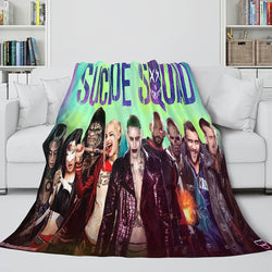 The Suicide Squad Flannel Fleece Throw Cosplay Blanket (Online Order Only)