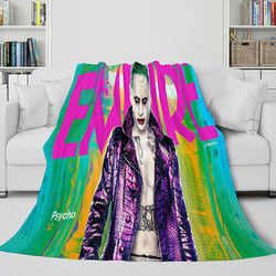 The Suicide Squad Harley Quinn Flannel Fleece Throw Cosplay Blanket (Online Order Only)
