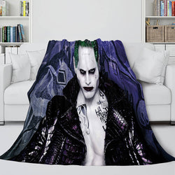 The Suicide Squad Harley Quinn Flannel Fleece Throw Cosplay Blanket (Online Order Only)