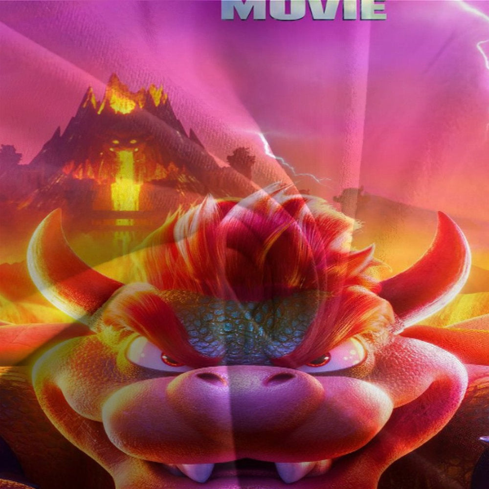 The Super Mario Bros Movie Bedding Set Pattern Quilt Cover (Online Order Only)