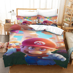 The Super Mario Bros Movie Bedding Set Quilt Cover (Online Order Only)