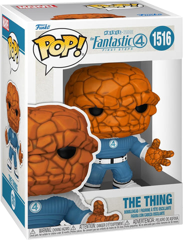 The Fantastic Four: First Steps The Thing Funko Pop! Vinyl Figure #1516 with Funko Protector (Online Order Only)