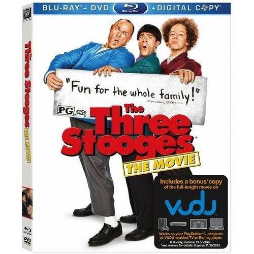 The Three Stooges: the Movie (Walmart Exclusive) (Blu-ray + DVD + Digital HD) (Online Order Only)