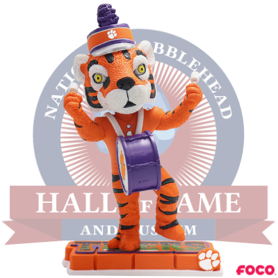 The Tiger Clemson Tigers Drummer Band Bobblehead (ONLINE ORDER ONLY)