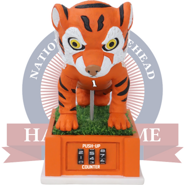 The Tiger Clemson Tigers Mascot Push-Up Counter Bobblehead (ONLINE ORDER ONLY)