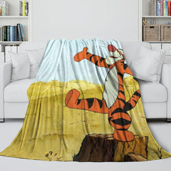 The Tigger Movie Blanket Flannel Fleece Throw Room Decoration (Online Order Only)