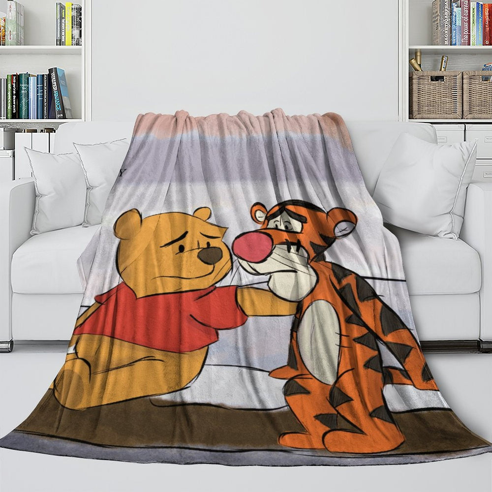 The Tigger Movie Blanket Flannel Fleece Throw Room Decoration (Online Order Only)