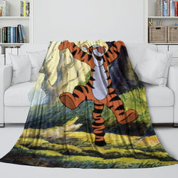The Tigger Movie Blanket Flannel Fleece Throw Room Decoration (Online Order Only)