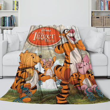 The Tigger Movie Blanket Flannel Fleece Throw Room Decoration (Online Order Only)