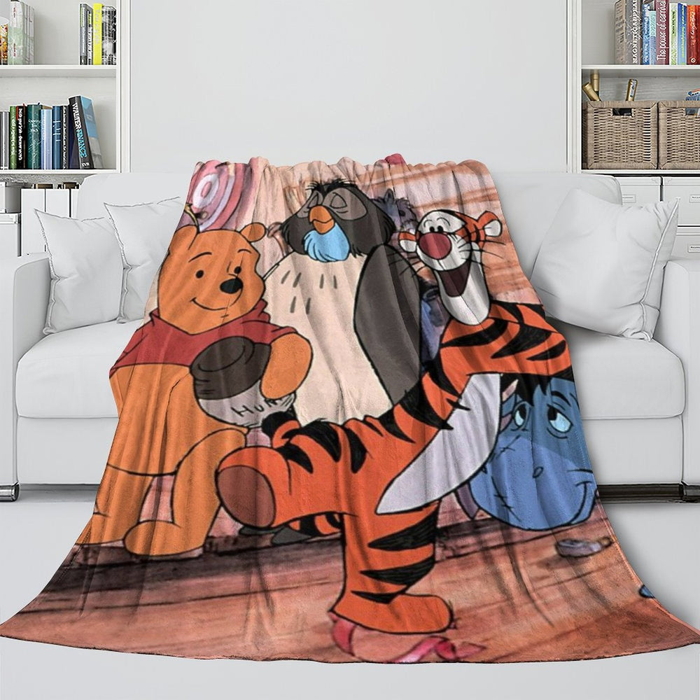 The Tigger Movie Blanket Flannel Fleece Throw Room Decoration (Online Order Only)