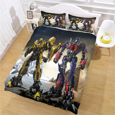 The Transformers Bedding Set Cosplay Quilt Cover Without Filler (Online Order Only)