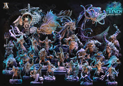 3D Printed Archvillain Games Morlok Priest The Trench Abyssal Depths 28 32mm D&D (Online Only)