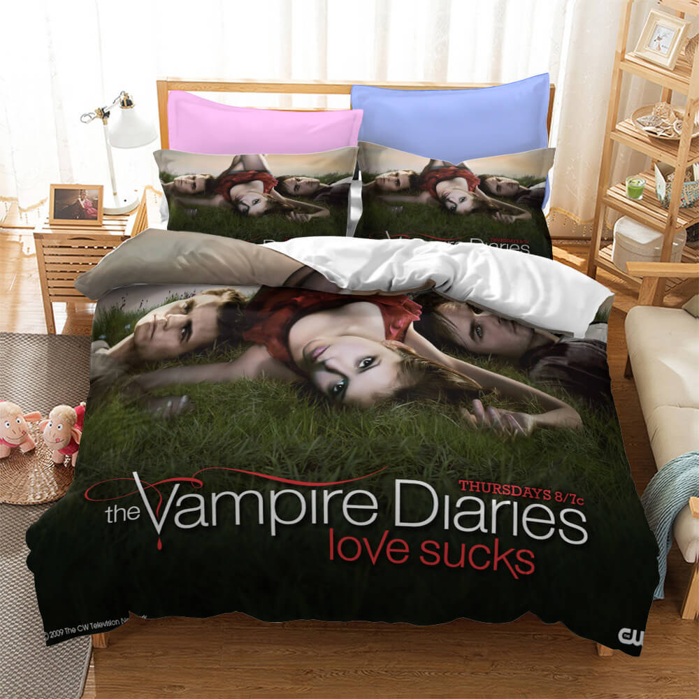 The Vampire Diaries Bedding Set Quilt Covers Without Filler (Online Order Only)