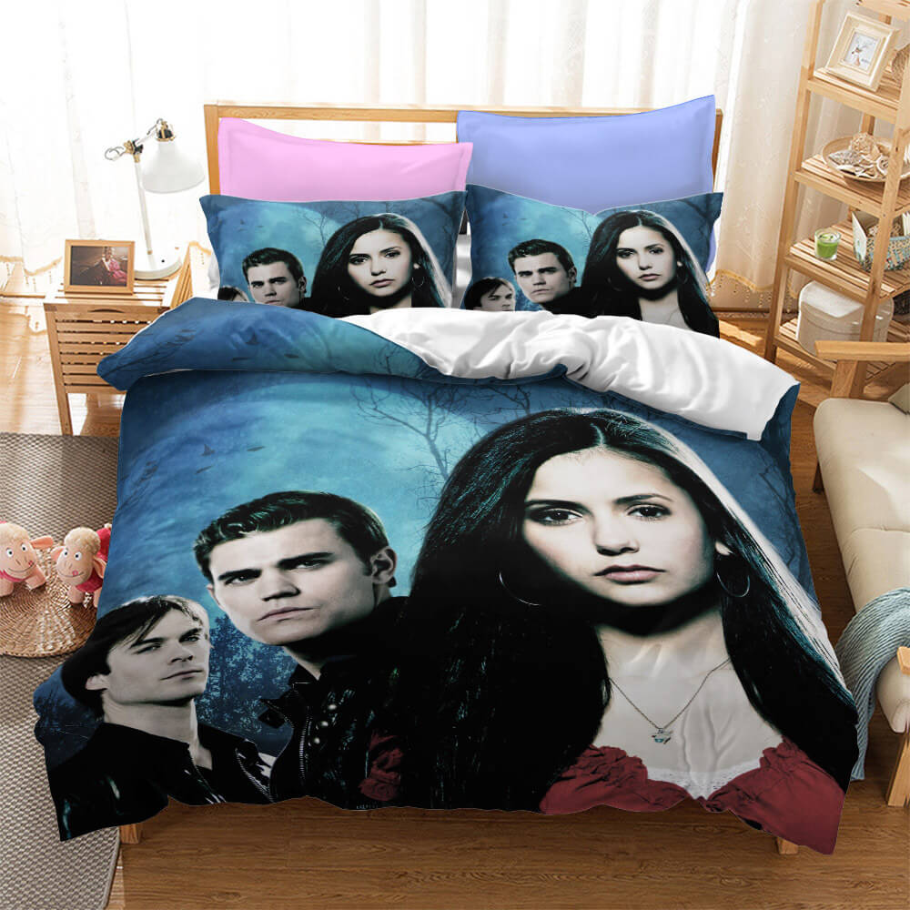 The Vampire Diaries Bedding Set Quilt Covers Without Filler (Online Order Only)