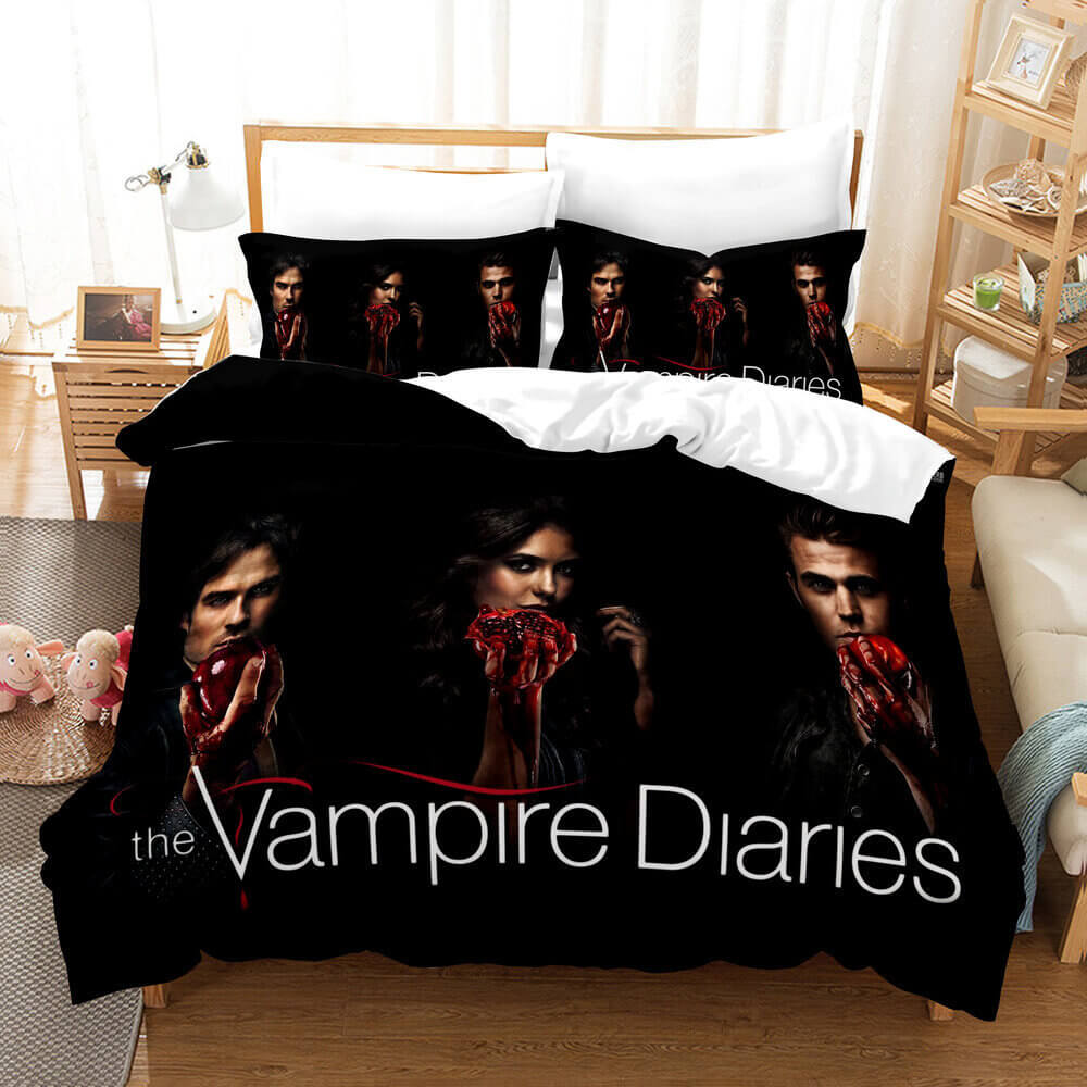 The Vampire Diaries Cosplay Bedding Quilt Cover Without Filler (Online Order Only)