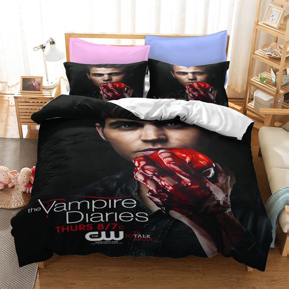 The Vampire Diaries Cosplay Bedding Quilt Cover Without Filler (Online Order Only)
