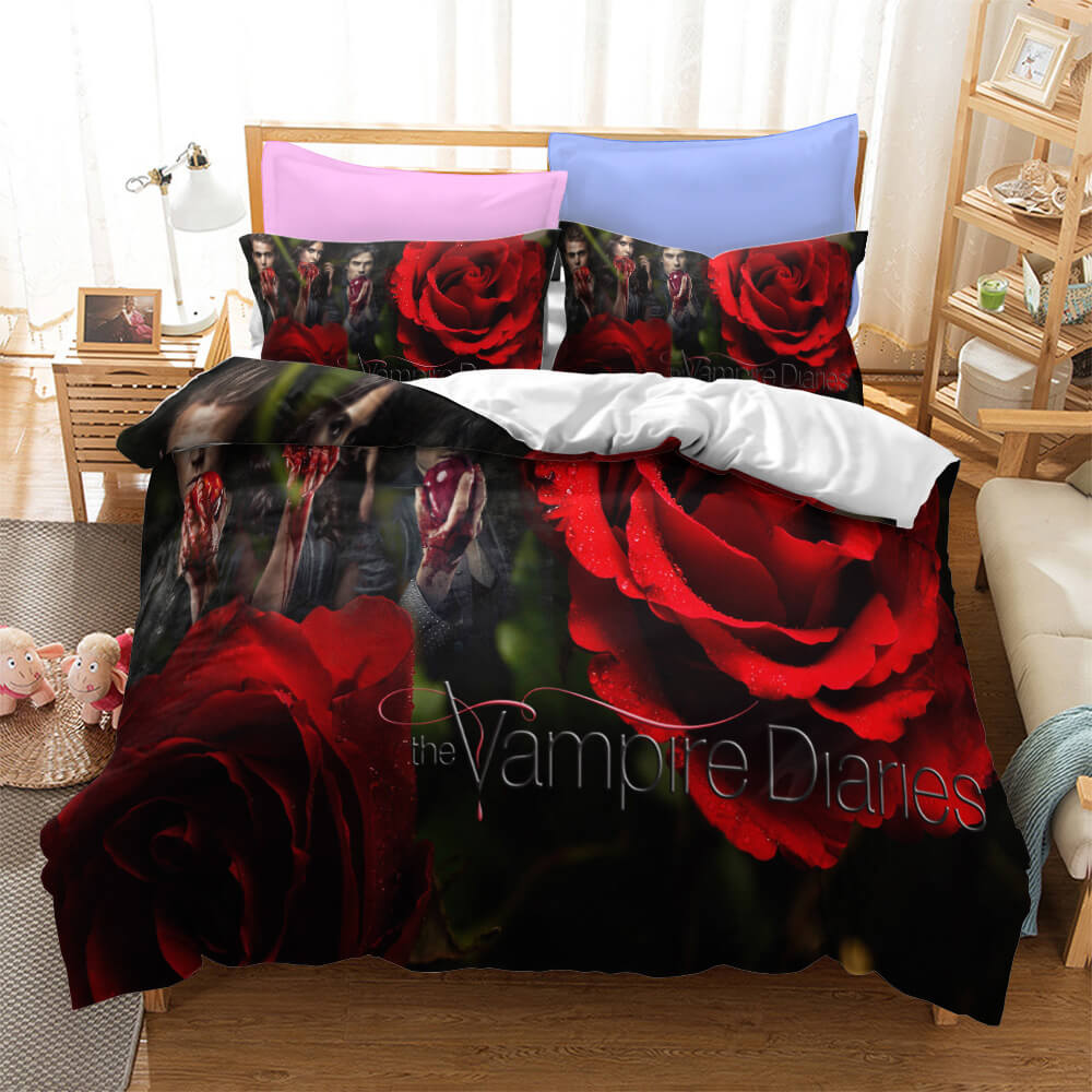 The Vampire Diaries Cosplay Bedding Quilt Cover Without Filler (Online Order Only)