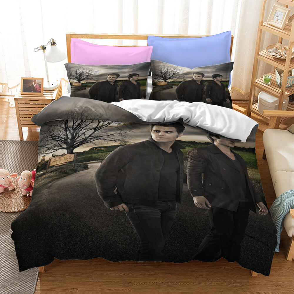 The Vampire Diaries Cosplay Bedding Quilt Cover Without Filler (Online Order Only)