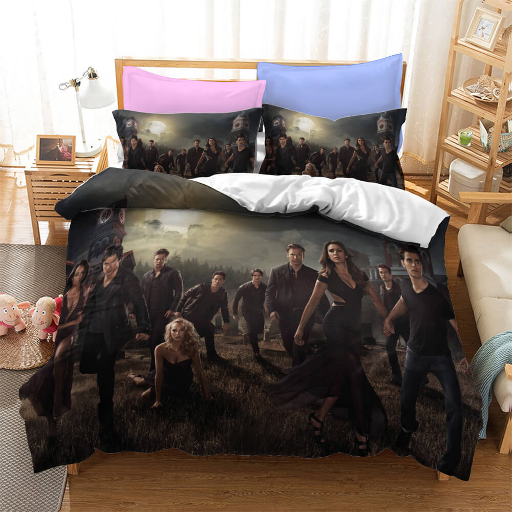 The Vampire Diaries Cosplay Bedding Quilt Cover Without Filler (Online Order Only)