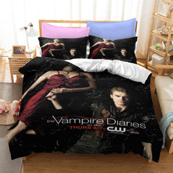 The Vampire Diaries Cosplay Bedding Quilt Cover Without Filler (Online Order Only)
