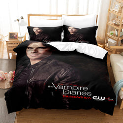 The Vampire Diaries Cosplay Bedding Set Quilt Cover Without Filler (Online Order Only)