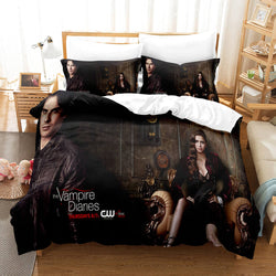 The Vampire Diaries Cosplay Bedding Set Quilt Cover Without Filler (Online Order Only)