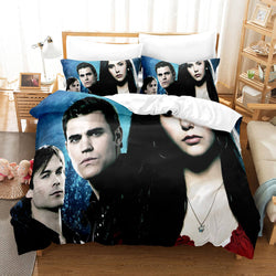 The Vampire Diaries Cosplay Bedding Set Quilt Cover Without Filler (Online Order Only)