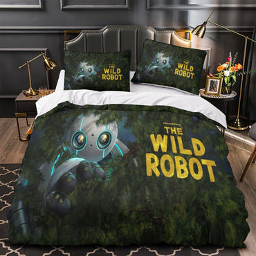 The Wild Robot Bedding Set Pattern Quilt Cover Without Filler (Online Order Only)