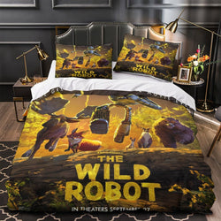 The Wild Robot Bedding Set Pattern Quilt Cover Without Filler (Online Order Only)