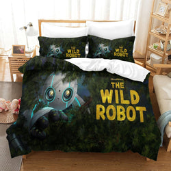 The Wild Robot Bedding Set Pattern Quilt Cover Without Filler (Online Order Only)