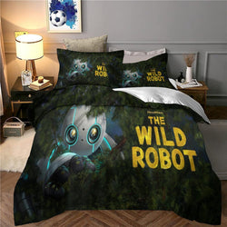 The Wild Robot Bedding Set Pattern Quilt Cover Without Filler (Online Order Only)