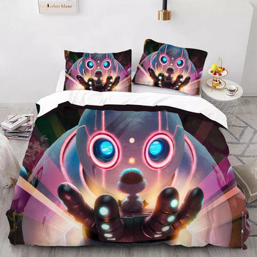 The Wild Robot Roz Brightbill Bedding Set Pattern Kids Quilt Cover Without Filler (Online Order Only)