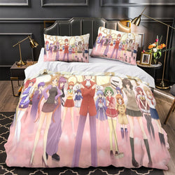 The World God Only Knows Bedding Set Pattern Quilt Cover Without Filler (Online Order Only)