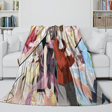 The World God Only Knows Blanket Flannel Fleece Throw Room Decoration (Online Order Only)