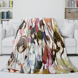 The World God Only Knows Blanket Flannel Fleece Throw Room Decoration (Online Order Only)