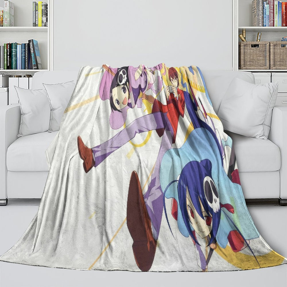The World God Only Knows Blanket Flannel Fleece Throw Room Decoration (Online Order Only)