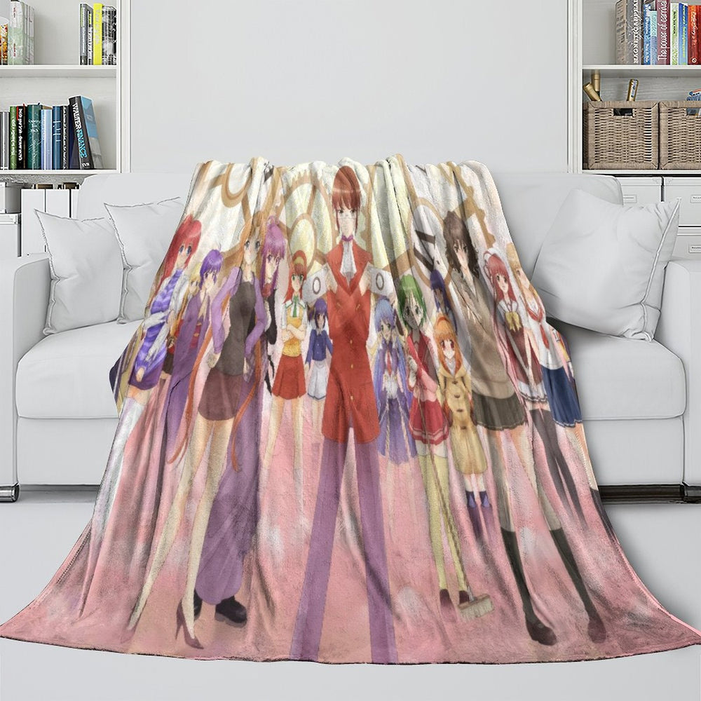 The World God Only Knows Blanket Flannel Fleece Throw Room Decoration (Online Order Only)
