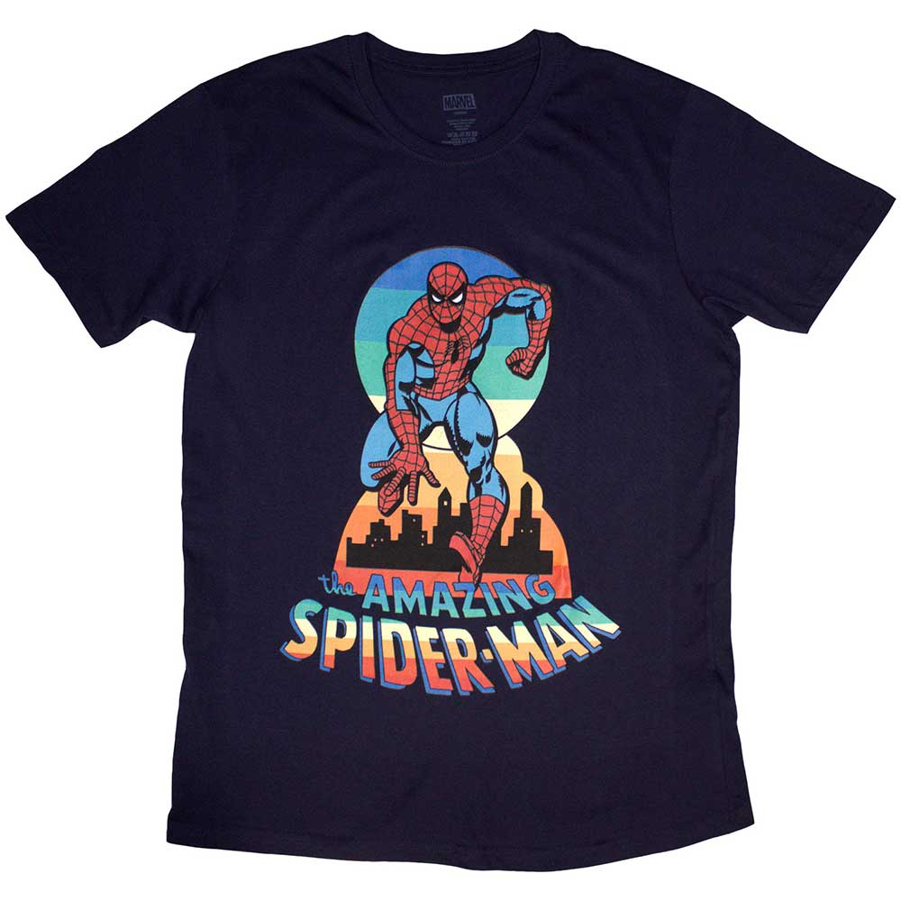 Spider-Man Retro Marvel Comics Graphic T-Shirt (ONLINE ORDER ONLY)