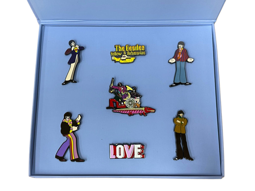 The Beatles Pin Badge Set: Yellow Submarine Band (ONLINE ORDER ONLY)