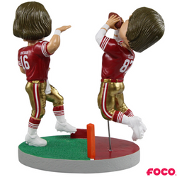 The Catch Joe Montana to Dwight Clark Bobblehead (ONLINE ORDER ONLY)