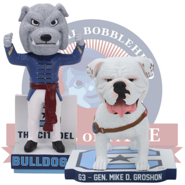 The Citadel Bulldogs Mascot Bobbleheads (Presale) (ONLINE ORDER ONLY)