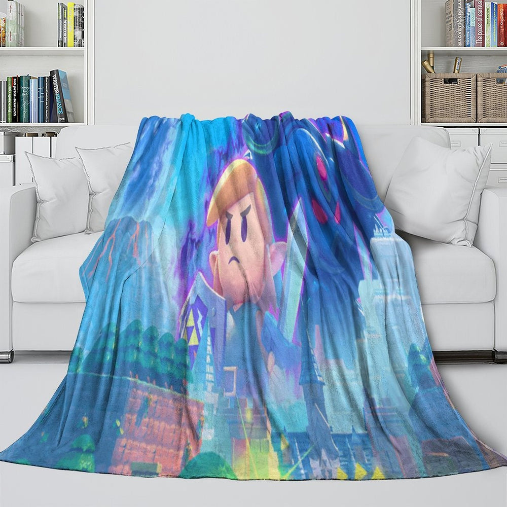 The Legend of Zelda Echoes of Wisdom Blanket Flannel Throw (ONLINE ORDER ONLY)