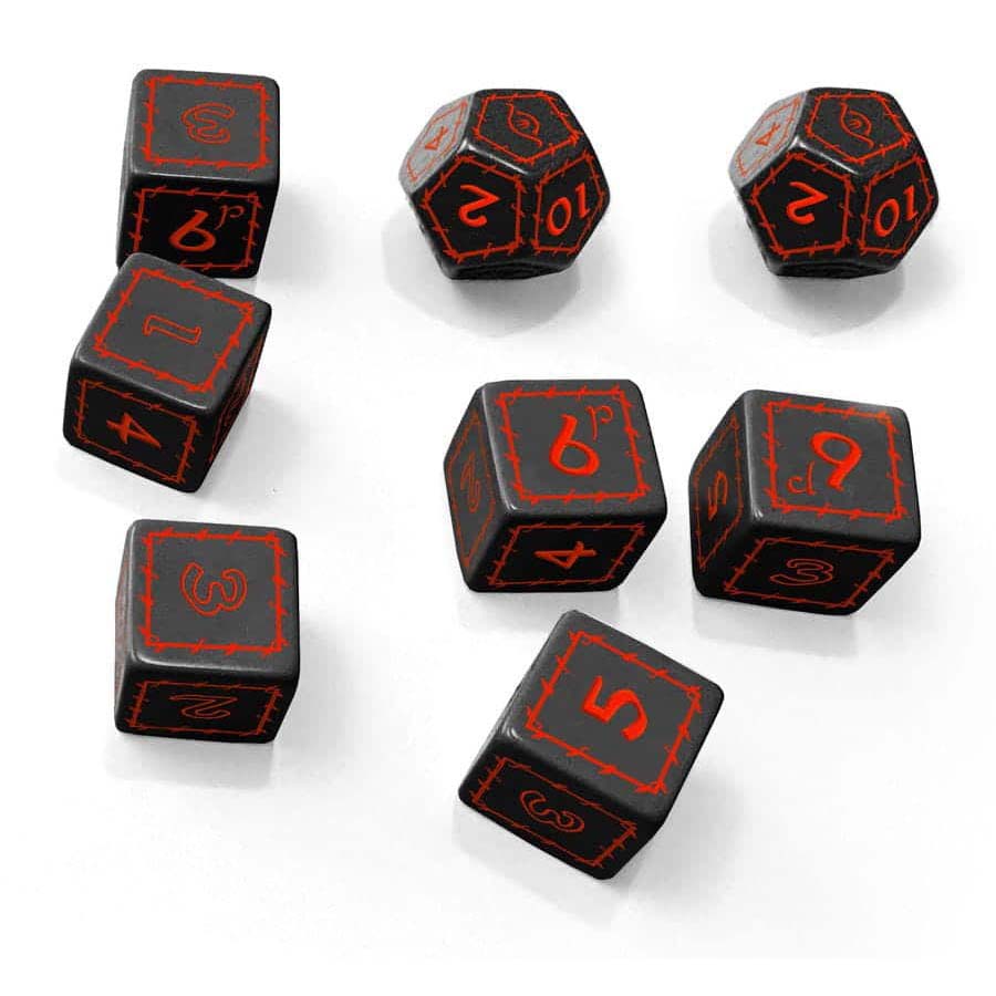 The One Ring RPG: Black Dice Set (ONLINE ORDER ONLY)