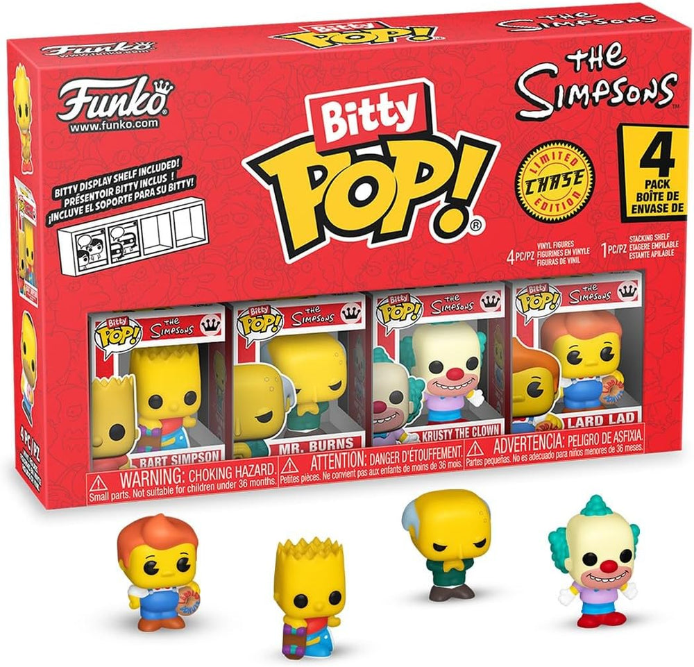The Simpsons Bart Simpson Funko Bitty Pop! Mini-Figure 4-Pack (ONLINE ORDER ONLY)