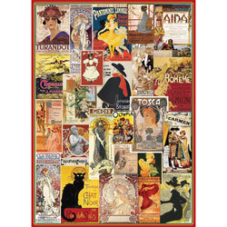 Theater & Opera Vintage Posters 1000 Piece Jigsaw Puzzle Eurographics (ONLINE ORDER ONLY)