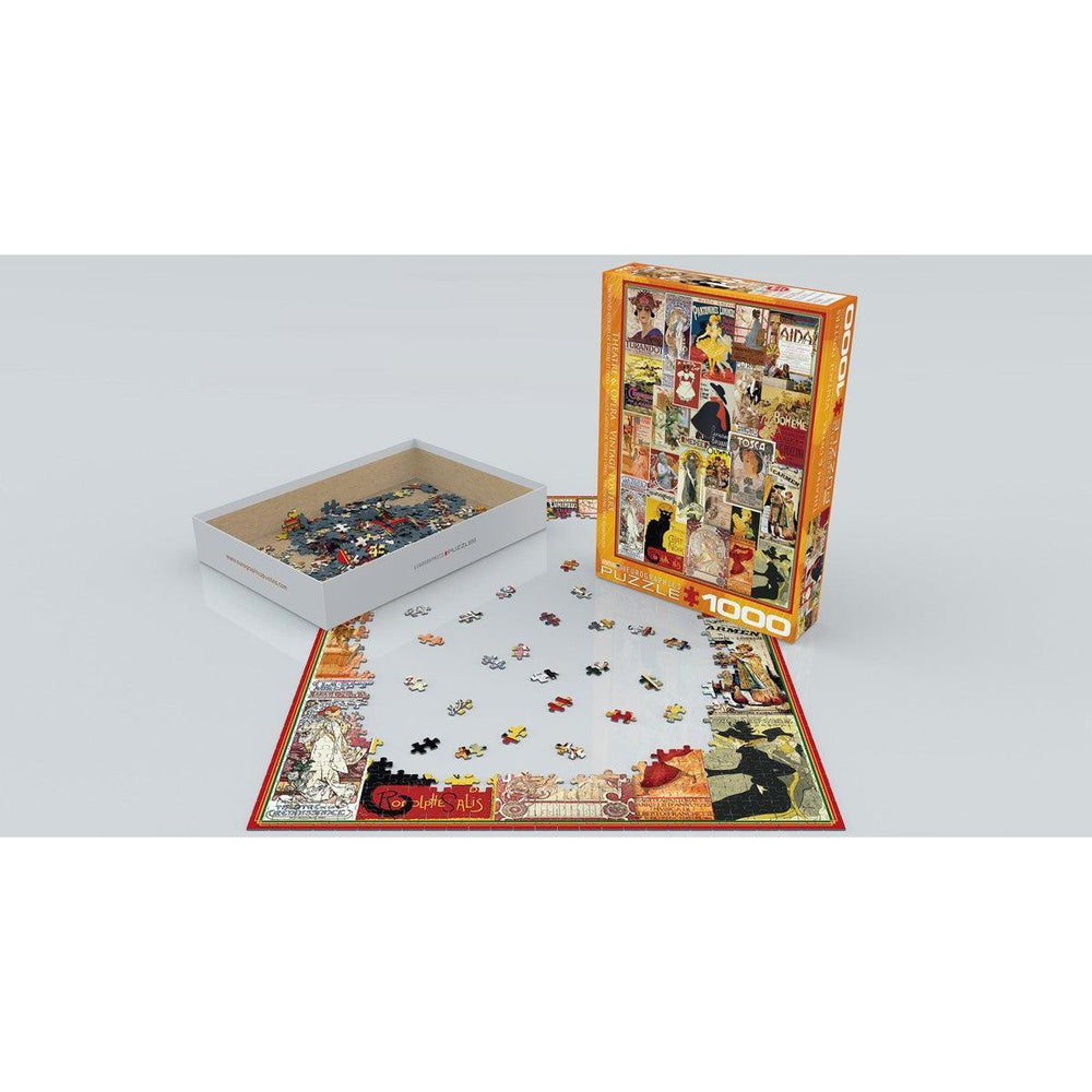 Theater & Opera Vintage Posters 1000 Piece Jigsaw Puzzle Eurographics (ONLINE ORDER ONLY)
