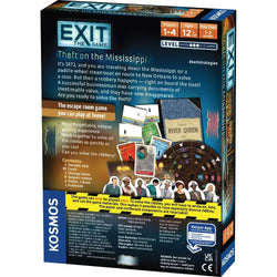 Theft on the Mississippi - Exit the Escape Room Game - Kosmos (ONLINE ORDER ONLY)