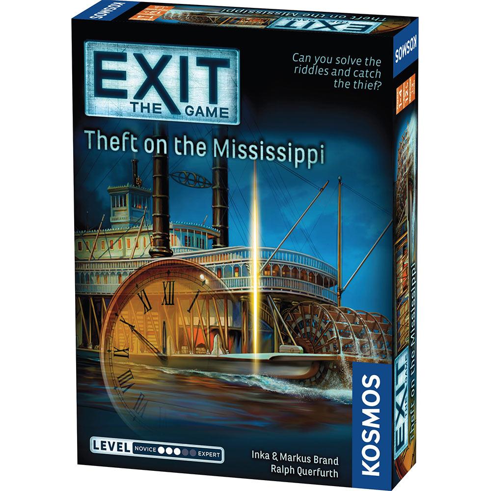 Theft on the Mississippi - Exit the Escape Room Game - Kosmos (ONLINE ORDER ONLY)