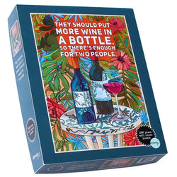 They should put more wine in... 1000 Piece Soft Touch Jigsaw Puzzle Ellembee